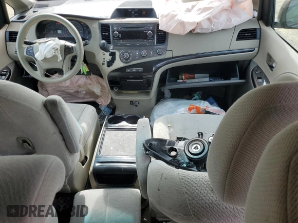 2012 Toyota Sienna LE AAS with VIN 5TDKK3DC4CS192257, listed as a Copart auction lot 48514035 with 218,538 mi miles and Salvage Title. Bid and sale history available at carsss.com. Image 8.