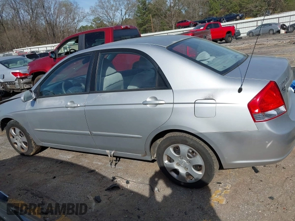 2009 Kia Spectra EX with VIN KNAFE221495617346, listed as a IAAI auction lot 41836957 with 174,176 mi miles. Bid and sale history available at carsss.com. Image 14.