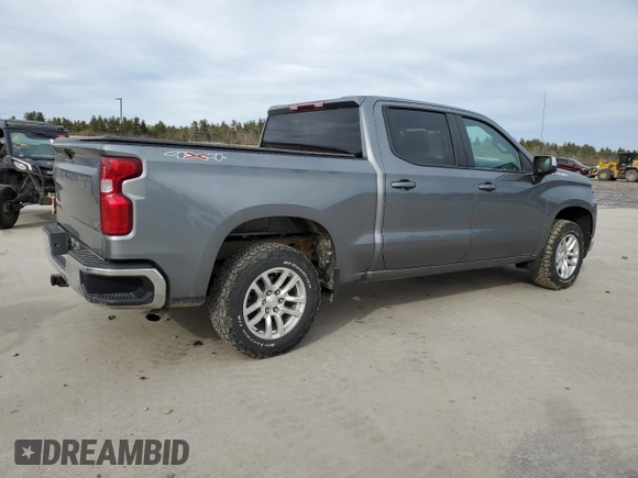 2022 Chevrolet Silverado 1500 LT with VIN 3GCPYJEK0NG115076, listed as a Copart auction lot 49056995 with 56,678 mi miles and Salvage Title. Bid and sale history available at DreamBid. Image 3.