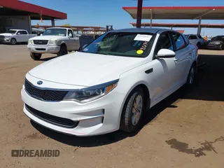 2017 Kia Optima LX with VIN 5XXGT4L34HG152960, listed as a IAAI auction lot 42115041 with 88,595 mi miles. Bid and sale history available at carsss.com. Image 2.