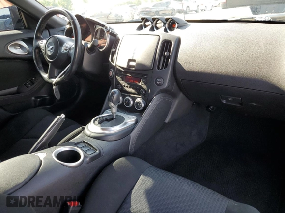 2015 Nissan 370Z with VIN JN1AZ4EH2FM444159, listed as a Copart auction lot 71005944 with 54,063 mi miles and Salvage Title. Bid and sale history available at carsss.com. Image 8.