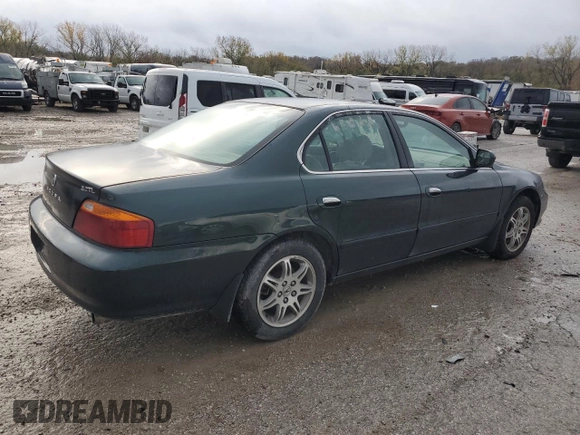 1999 Acura TL with VIN 19UUA5641XA053446, listed as a Copart auction lot 79094664 with 144,691 mi miles and Salvage Title. Bid and sale history available at carsss.com. Image 3.