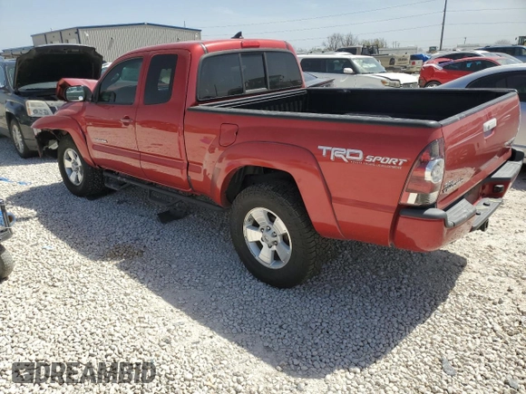 2014 Toyota Tacoma PreRunner with VIN 5TFTU4GN9EX052879, listed as a Copart auction lot 49466945 with 186,032 mi miles and Salvage title. Bid and sale history available at DreamBid. Image 2.
