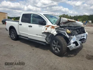 2015 Nissan Titan SV with VIN 1N6BA0ED8FN512230, listed as a Copart auction lot 54888545 with Not provided miles and Salvage title. Bid and sale history available at DreamBid. Image 4.