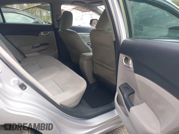 2013 Honda Civic EX with VIN 19XFB2F81DE036385, listed as a IAAI auction lot 42026958 with 158,338 mi miles and . Bid and sale history available at DreamBid. Image 8.