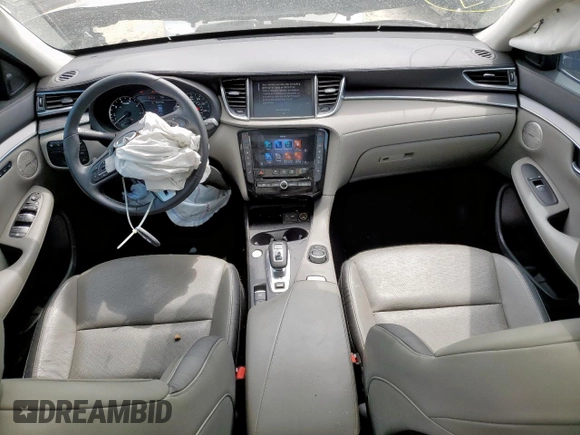 2023 Infiniti QX50 Luxe with VIN 3PCAJ5BA3PF105275, listed as a Copart auction lot 50584265 with 26,399 mi miles and Salvage title. Bid and sale history available at DreamBid. Image 8.