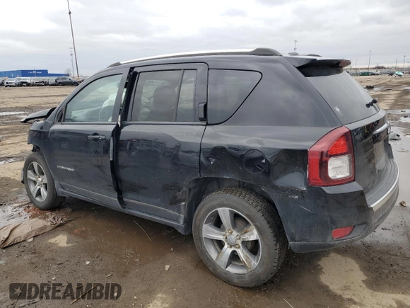 2017 Jeep Compass High Altitude z VIN 1C4NJCEB3HD185342, wystawiony jako Copart lot #50215425 z przebiegiem Nie podano mil oraz Czysty tytuł • Clean title. Historia ofert i sprzedaży dostępna na DreamBid. Obrazek 2.