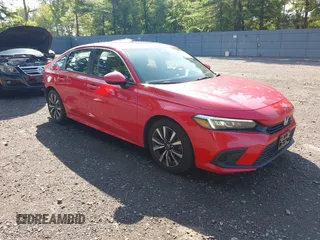 2022 Honda Civic EX with VIN 2HGFE1F73NH311075, listed as a IAAI auction lot 42561199 with 24,999 mi miles and . Bid and sale history available at DreamBid. Image 1.
