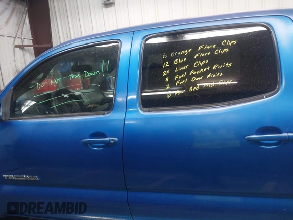2007 Toyota Tacoma PreRunner with VIN 3TMJU62N37M029245, listed as a IAAI auction lot 42098513 with 184,742 mi miles and . Bid and sale history available at DreamBid. Image 15.