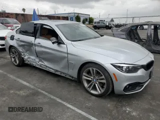 2019 BMW 4 Series 430i z VIN WBA4J1C58KBM12201, wystawiony jako Copart lot #54448715 z przebiegiem 68 574 mil mil oraz Szkoda całkowita • Salvage title. Historia ofert i sprzedaży dostępna na DreamBid. Obrazek 4.