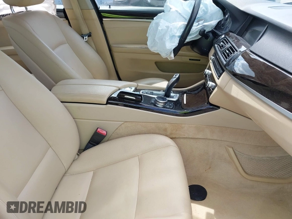 2014 BMW 5 Series 535i with VIN WBA5B1C56ED483780, listed as a IAAI auction lot 42308960 with 155,037 mi miles and . Bid and sale history available at DreamBid. Image 5.