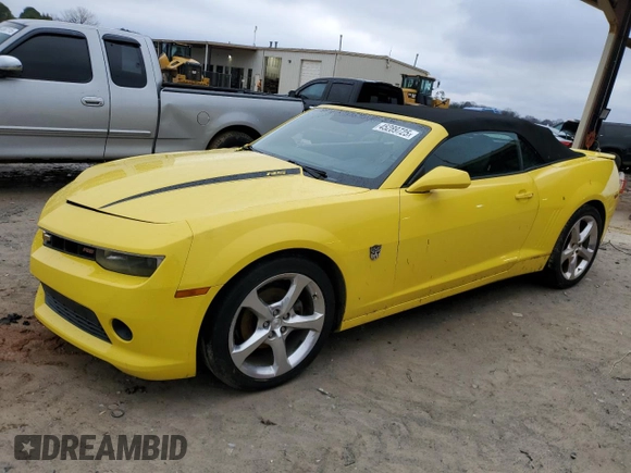 2014 Chevrolet Camaro LT z VIN 2G1FC3D35E9286523, wystawiony jako Copart lot #45289725 z przebiegiem 194 337 mil mil oraz Szkoda całkowita • Salvage title. Historia ofert i sprzedaży dostępna na DreamBid. Obrazek 1.