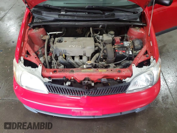 2001 Toyota ECHO with VIN JTDBT123210114144, listed as a Copart auction lot 58531505 with 90,923 mi miles and Salvage title. Bid and sale history available at DreamBid. Image 11.