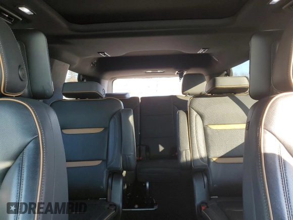 2021 GMC Yukon AT4 with VIN 1GKS2CKD4MR206593, listed as a Copart auction lot 42100765 with 75,930 mi miles and Salvage Title. Bid and sale history available at carsss.com. Image 10.