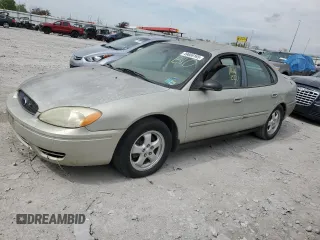 2005 Ford Taurus SE with VIN 1FAFP53U75A125148, listed as a Copart auction lot 49606165 with 216,300 mi miles and Salvage title. Bid and sale history available at DreamBid. Image 1.