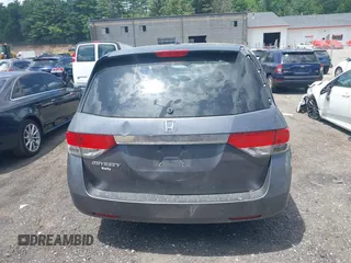 2014 Honda Odyssey EX-L with VIN 5FNRL5H60EB112293, listed as a IAAI auction lot 42537523 with 155,000 mi miles and . Bid and sale history available at DreamBid. Image 17.
