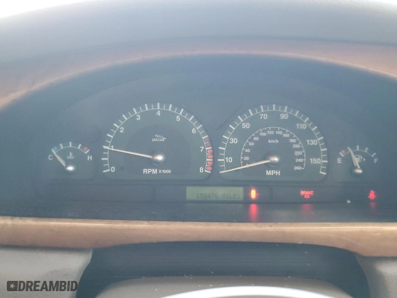2003 Jaguar S-Type with VIN SAJEA01T73FM93237, listed as a Copart auction lot 84802204 with NaN miles and Salvage Title. Bid and sale history available at carsss.com. Image 9.
