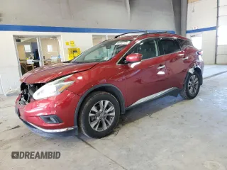2018 Nissan Murano Platinum with VIN 5N1AZ2MGXJN169617, listed as a Copart auction lot 43350135 with 104,899 mi miles and Salvage Title. Bid and sale history available at carsss.com. Image 1.