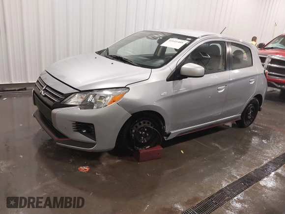 2022 Mitsubishi Mirage ES z VIN ML32AUHJ4NH007491, wystawiony jako IAAI lot #41641405 z przebiegiem 37 322 mil mil oraz . Historia ofert i sprzedaży dostępna na DreamBid. Obrazek 21.