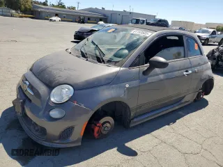 2013 FIAT 500 Abarth with VIN 3C3CFFJH8DT727855, listed as a Copart auction lot 61153585 with Not provided miles and Salvage title. Bid and sale history available at DreamBid. Image 1.