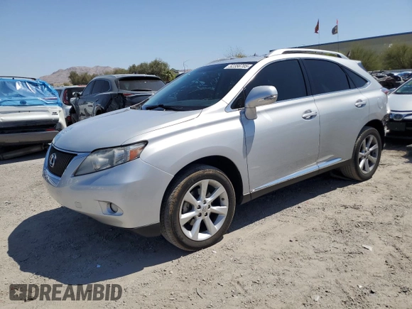 2010 Lexus RX 350 with VIN 2T2ZK1BA2AC013574, listed as a Copart auction lot 52356705 with 84,481 mi miles and Salvage Title. Bid and sale history available at carsss.com. Image 1.