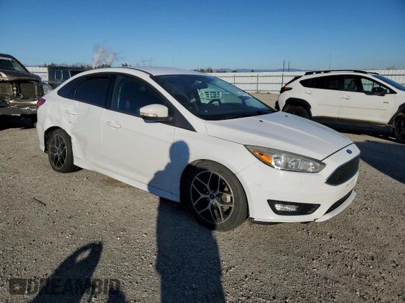 2016 Ford Focus SE with VIN 1FADP3F29GL276196, listed as a Copart auction lot 88551235 with 108,527 mi miles and Salvage Title. Bid and sale history available at carsss.com. Image 4.