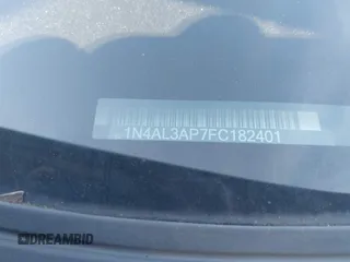 2015 Nissan Altima 2.5 S with VIN 1N4AL3AP7FC182401, listed as a IAAI auction lot 42110825 with 153,568 mi miles. Bid and sale history available at carsss.com. Image 9.