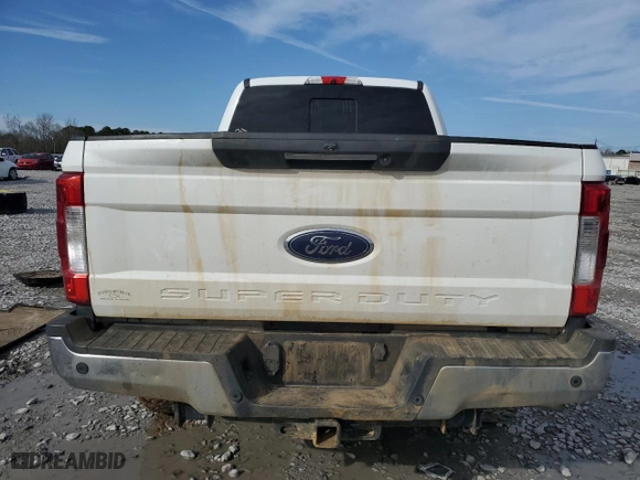 2017 Ford Super Duty F-250 SRW Lariat with VIN 1FT7W2BT3HED06818, listed as a Copart auction lot 45161745 with 166,955 mi miles and Salvage Title. Bid and sale history available at carsss.com. Image 6.