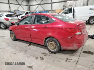 2012 Hyundai Accent GLS with VIN KMHCT4AE3CU245678, listed as a Copart auction lot 88844015 with Not Provided miles and Salvage Title. Bid and sale history available at carsss.com. Image 2.