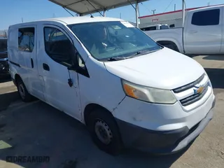 2015 Chevrolet City Express Cargo Van LT with VIN 3N63M0ZN8FK708740, listed as a IAAI auction lot 42004531 with 262,567 mi miles. Bid and sale history available at carsss.com. Image 1.