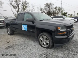 2018 Chevrolet Silverado 1500 Custom with VIN 1GCRCPEH8JZ224765, listed as a Copart auction lot 85249514 with 125,252 mi miles and Non Repairable. Bid and sale history available at carsss.com. Image 4.
