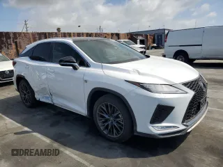 2020 Lexus RX 350 F Sport Performance with VIN 2T2YZMDA4LC234425, listed as a Copart auction lot 50831835 with 20,083 mi miles and Salvage title. Bid and sale history available at DreamBid. Image 4.