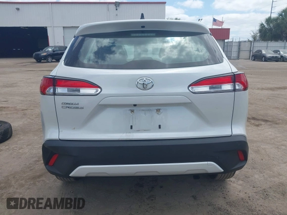 2022 Toyota Corolla Cross L with VIN 7MUAAAAGXNV019426, listed as a IAAI auction lot 42169842 with 46,185 mi miles and . Bid and sale history available at DreamBid. Image 16.