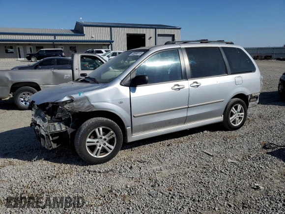 2006 Mazda MPV LX z VIN JM3LW28A660558360, wystawiony jako Copart lot #48599315 z przebiegiem 188 114 mil mil oraz Szkoda całkowita • Salvage title. Historia ofert i sprzedaży dostępna na DreamBid. Obrazek 1.