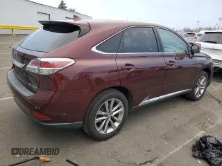2015 Lexus RX 450h with VIN 2T2ZB1BA3FC003532, listed as a Copart auction lot 85498474 with 169,011 mi miles and Clean Title. Bid and sale history available at DreamBid. Image 3.