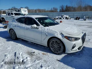 2020 Genesis G70 2.0T z VIN KMTG64LA1LU051157, wystawiony jako Copart lot #89180485 z przebiegiem 29 978 mil mil oraz Szkoda całkowita • Salvage title. Historia ofert i sprzedaży dostępna na DreamBid. Obrazek 4.