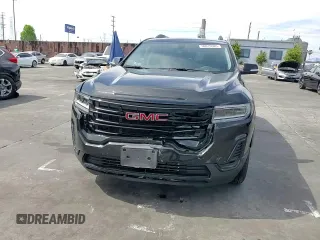 2021 GMC Acadia SLE with VIN 1GKKNKLAXMZ166350, listed as a Copart auction lot 56819585 with 35,668 mi miles and Salvage title. Bid and sale history available at DreamBid. Image 14.