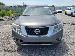 2016 Nissan Pathfinder Platinum with VIN 5N1AR2MN1GC664369, listed as a Copart auction lot 57690535 with 103,916 mi miles and Salvage title. Bid and sale history available at DreamBid. Image 5.