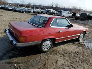 1984 Mercedes-Benz 380 SL with VIN WDBBA45A5EA010151, listed as a Copart auction lot 49022575 with 83,318 mi miles and Clean Title. Bid and sale history available at carsss.com. Image 3.