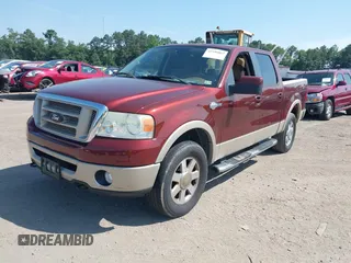 2007 Ford F-150 XLT with VIN 1FTPW14V67KC57154, listed as a IAAI auction lot 42596067 with 145,222 mi miles and . Bid and sale history available at DreamBid. Image 17.