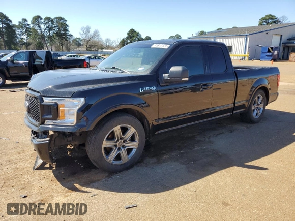 2018 Ford F-150 XL with VIN 1FTFX1E59JKD31469, listed as a Copart auction lot 45917325 with 144,824 mi miles and Salvage Title. Bid and sale history available at carsss.com. Image 1.