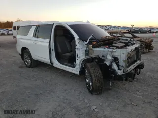 2021 Chevrolet Suburban LT with VIN 1GNSKCKD4MR401404, listed as a Copart auction lot 79219454 with 79,317 mi miles and Salvage Title. Bid and sale history available at carsss.com. Image 4.
