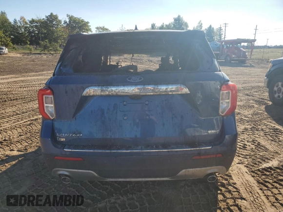 2020 Ford Explorer Limited z VIN 1FMSK8FH7LGB65355, wystawiony jako Copart lot #73347484 z przebiegiem Nie podano mil oraz Nie do naprawy • Non repairable. Historia ofert i sprzedaży dostępna na DreamBid. Obrazek 6.