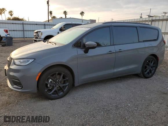 2023 Chrysler Pacifica Touring L with VIN 2C4RC1BG4PR505313, listed as a Copart auction lot 54069305 with 24,687 mi miles and Salvage title. Bid and sale history available at DreamBid. Image 1.