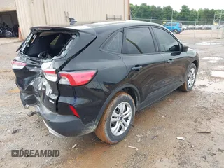 2020 Ford Escape S with VIN 1FMCU0F65LUA21111, listed as a IAAI auction lot 42371480 with 60,988 mi miles and . Bid and sale history available at DreamBid. Image 4.