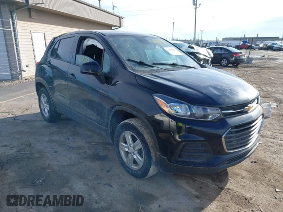 2019 Chevrolet Trax LS with VIN 3GNCJNSB8KL324963, listed as a IAAI auction lot 41690924 with 81,229 mi miles. Bid and sale history available at carsss.com. Image 1.