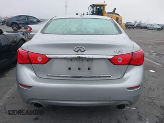 2017 Infiniti Q50 2.0t with VIN JN1CV7AP7HM642242, listed as a IAAI auction lot 41622492 with 97,102 mi miles. Bid and sale history available at carsss.com. Image 16.