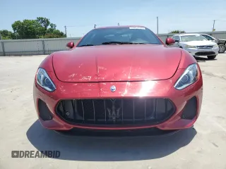 2018 Maserati GranTurismo Sport с VIN ZAM45VLA5J0254000, выставлен на аукционе Copart как лот 57055945 с пробегом 20 301 миль миль и Списание • Salvage title. История ставок и продаж доступна на DreamBid. Изображение 5.