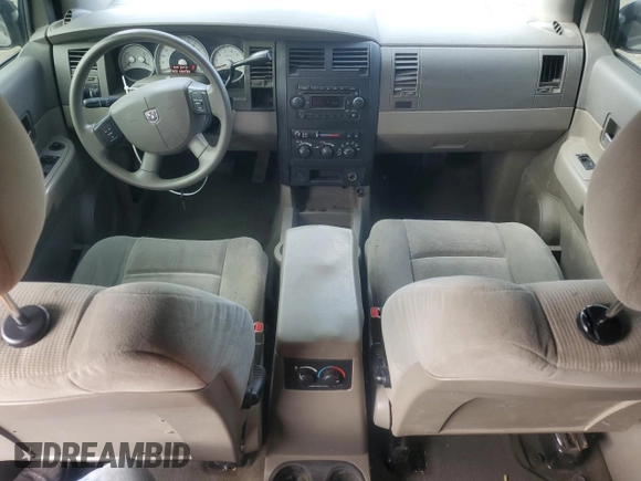 2005 Dodge Durango SLT with VIN 1D4HD48N35F605264, listed as a Copart auction lot 55932775 with 170,548 mi miles and Salvage title. Bid and sale history available at DreamBid. Image 8.