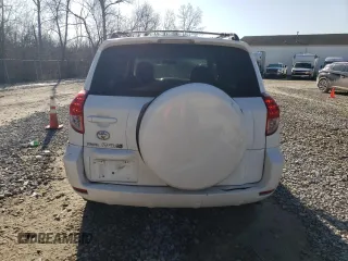 2006 Toyota RAV4 Sport with VIN JTMZK32V565001930, listed as a Copart auction lot 48497685 with 180,794 mi miles and Salvage title. Bid and sale history available at DreamBid. Image 6.